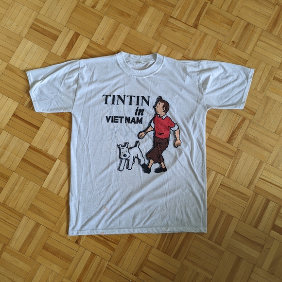 Other - Vintage Tintin in Vietnam shirt